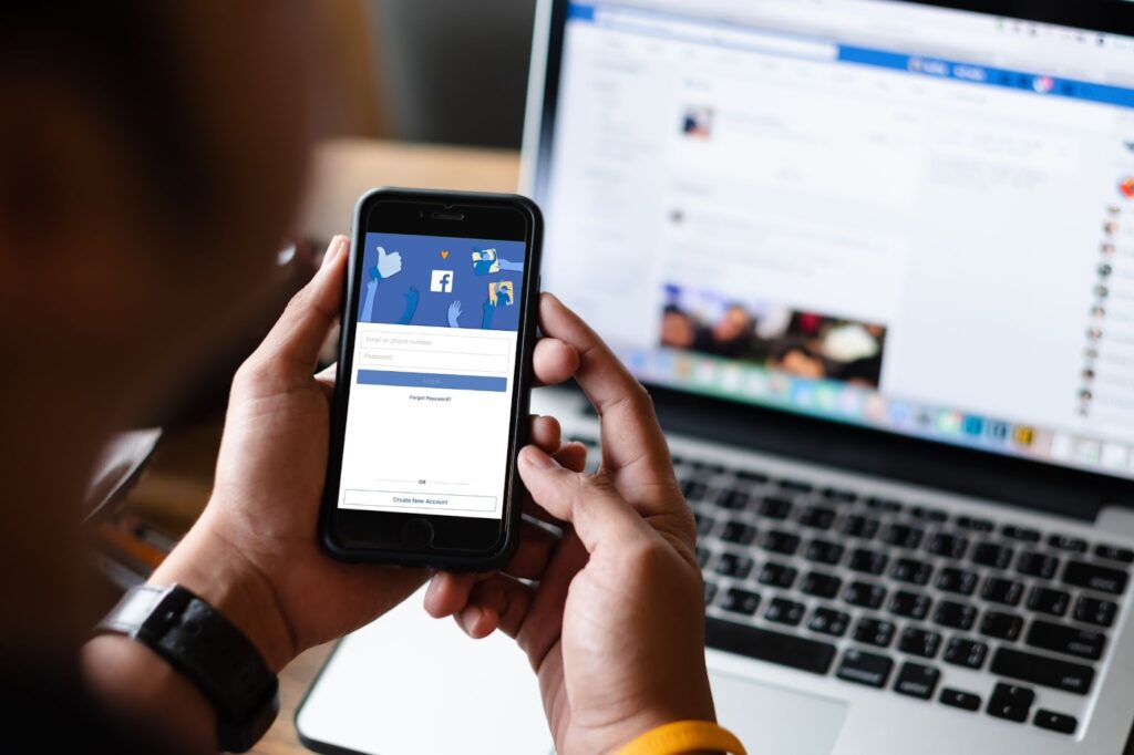 Paid social media advertising