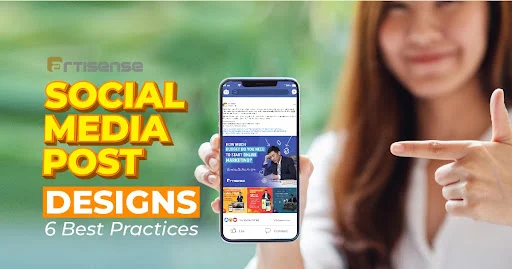 Social media post design