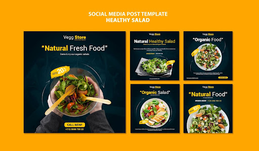 Social Media Post Designs - Simple & Direct