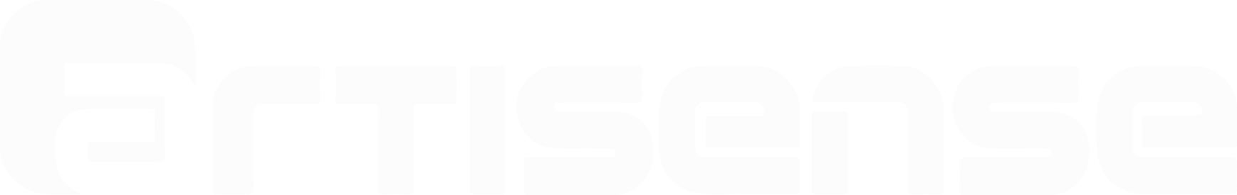 Artisense logo white
